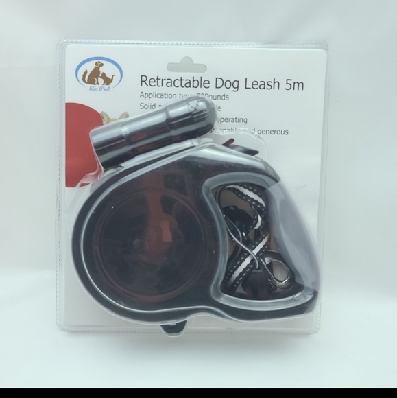 EZ-PET Retractable Dog Leash with LED Lights 16 Foot - Picture 2 of 3